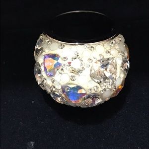 Swarovski cocktail ring